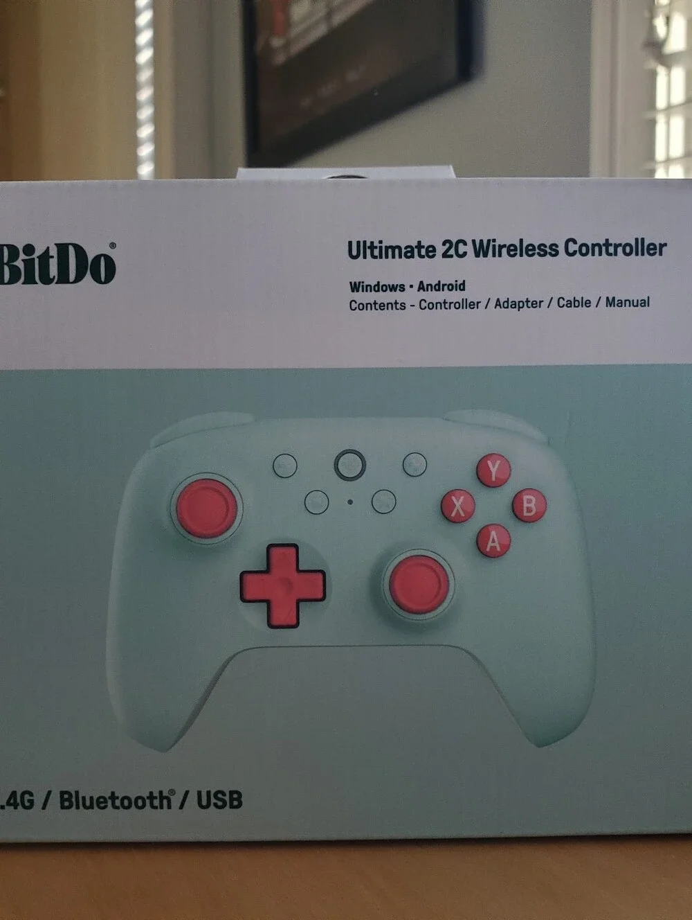 8BitDo Ultimate 2C Wireless Controller Window Android Mint Color Never Used